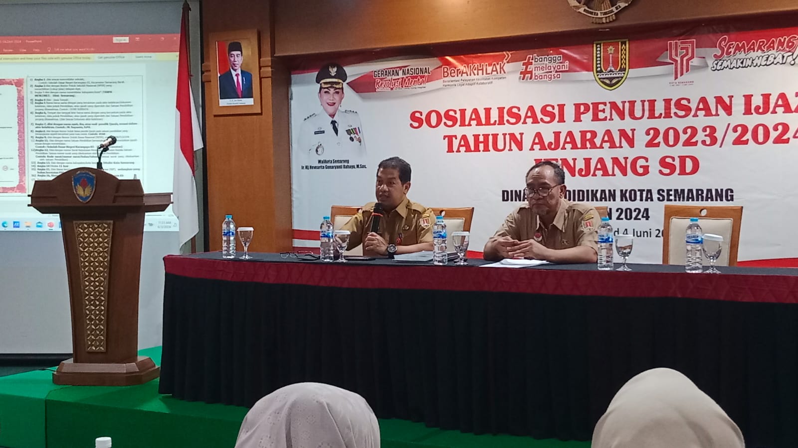 Sosialisasi Penulisan Ijazah Jenjang SD 2023/2024
